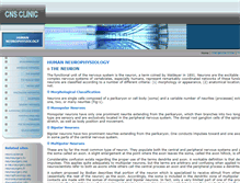 Tablet Screenshot of humanneurophysiology.com